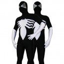 Black Lycra Spandex lycra Spiderman Zentai Costume