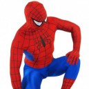 Red and Blue Lycra Spandex lycra Spiderman Zentai Costume 