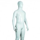 Supply Top White Shiny Catsuit Metallic Party Catsuit Unisex Suit