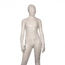 Supply White Shiny Catsuit Metallic Party Catsuit Zentai Suit