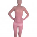 Supply Flesh Transparent Velour Unisex Suit