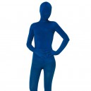 Navy Blue Velvet Unisex Suit