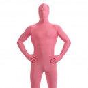 Supply Pink Fullbody Zentai Spandex lycra Holiday Party Lycra Cosplay Zentai Suit