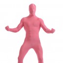 Pink Fullbody Zentai Spandex lycra Holiday Party Lycra Cosplay Zentai Suit