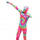 Adult Colorful Fullbody Zentai Halloween Spandex lycra Holiday Party Unisex Cosplay Zentai Suit