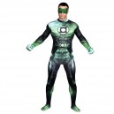 Green Lattern Fullbody Zentai Halloween Spandex lycra Holiday Party Unisex Cosplay Zentai Suit
