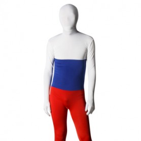 Pattern of Russian Flag Lycra Spandex lycra Unisex Suit