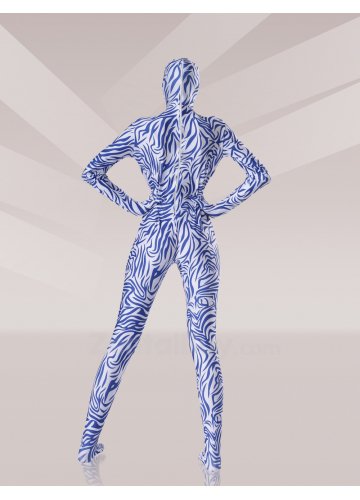 Blue Lycra Unisex Suit