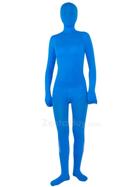 Blue Velour Unisex Suit
