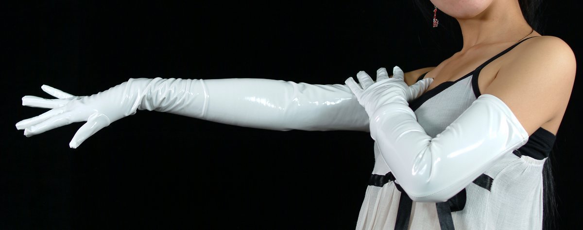 ZENTAI White PVC Gloves